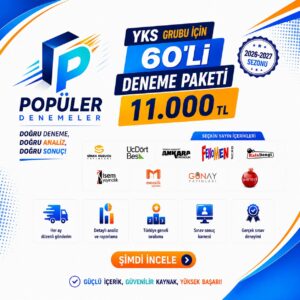 YKS Grubu 60’lı Deneme Paketi (12002)