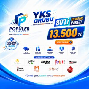YKS Grubu 80’li Deneme Paketi (12001)